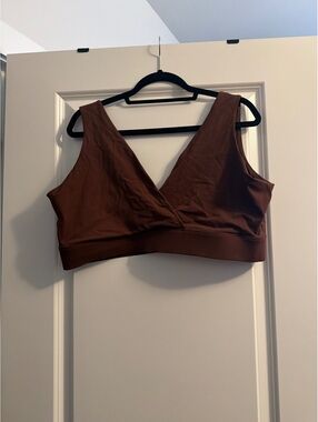 Tala brown sports bra